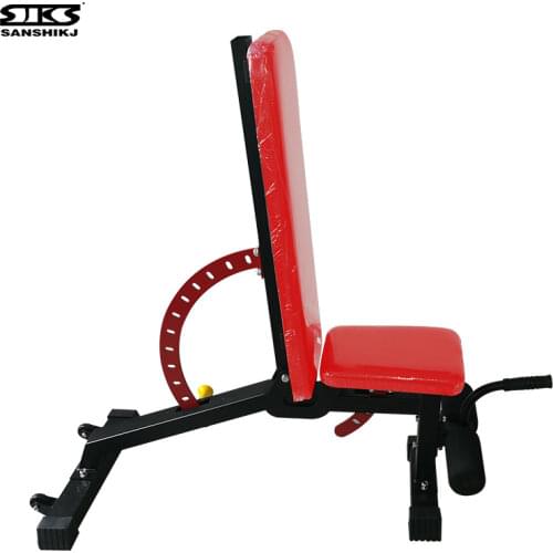 Fitness Chair Dumbbell Stool Household Multifunctional Sit Up Board Abdominal Muscle Board Fitness Equipment
