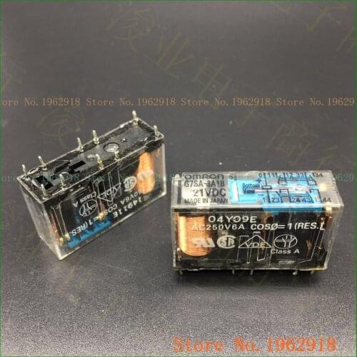 G7SA-3A1B-21V 6A 250VAC 3 10 The old