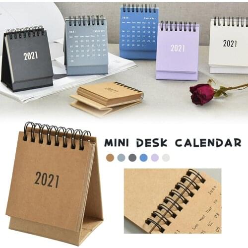 2021 Desk Calendar 12 Months Desk Calendar Monthly Planning Calendar for Home, School and Office