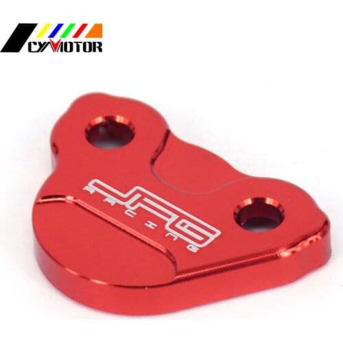CNC Motorcycle Rear Brake Fluid Reservoir Cap Cover For HONDA CRF150R CR125R CR250R CRF250R CRF250X CRF450R CRF450X CRF CR X R