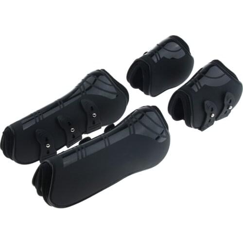 Equine Horse Tendon/Fetlock Boots Set for Training Jumping Riding Eventing