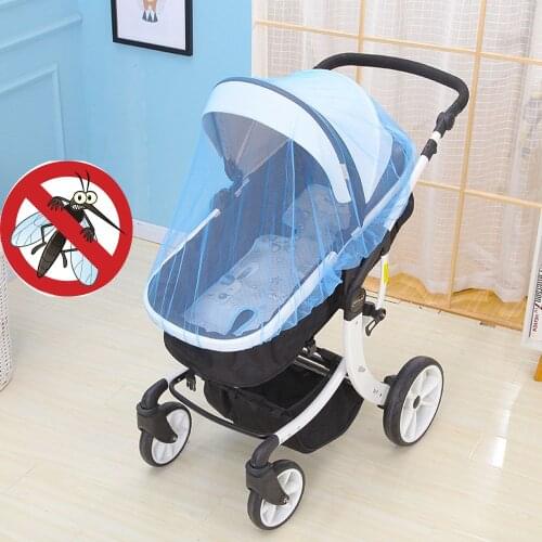 Trendy Summer Infants Baby Stroller Mosquito Net Buggy Pram Protector Pushchair Fly Midge Insect Bug Cover Stroller Accessories