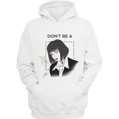 Pulp fiction mia wallace New women Hoodies Printed Casual Pullover womens kpop Hip Hop Hoody womens Hoody sweatshirt V2803