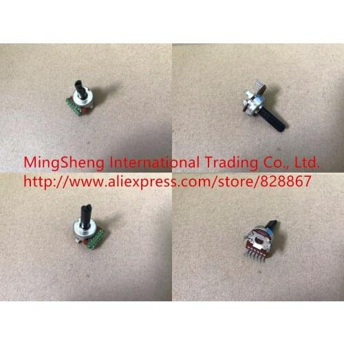 Original new 100% 121 type potentiometer dual B50K handle long 20MM volume control potentiometer (SWITCH)