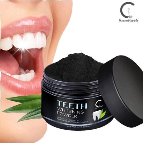 50g Teeth Whitening Powder Remove Tooth Stains Powder Cleaning Fresh Breath Teeth Oral Hygiene Care Teeth Whitening Product