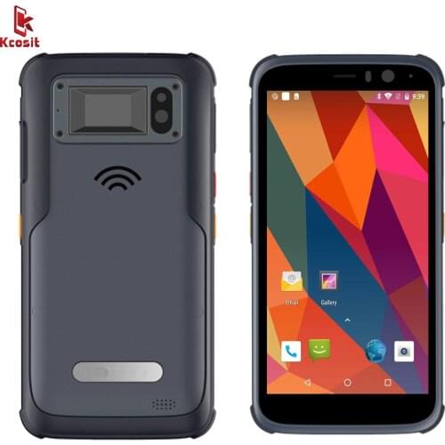 2020 original U5 Android 9.0 Barcode Scanner 1D 2D 4G lte Mobile PDA Computer Fingerprint Reader Code POS Terminal HF UHF RFID