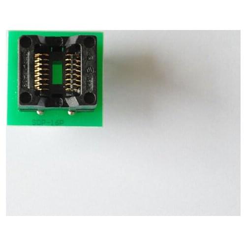 SOIC16-DIP16 ZIF adapter socket (150 mil) for TNM5000 USB Universal IC nand flash Programmer, SOIC 8-16 Pins 150mil body