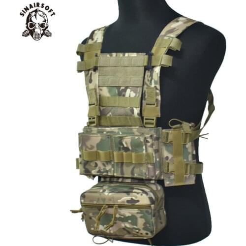 Tactical Lightweight Vest MK3 Wargame Combat Armor Horness Outdoor Hunting CS Chest Hanging Military Equipment Airsoft Vests