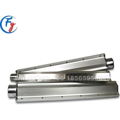 Hot and cold wind aluminum alloy air knife, ring blower air knife,bottling and canning drying air knife,blower powered air knife