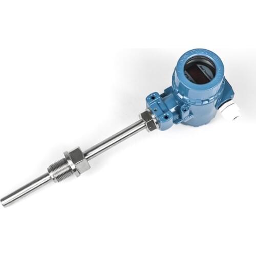 Explosion-proof PT100 Hot Fuel Temperature Sensor 0-300 Celsius 4-20mA Output LCD display 24Vdc