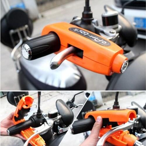 Motorcycle Locks Handle Anti-theft Locks Handlebar Horn Locks Electric Car Locks Motorcycle Safety Accessories