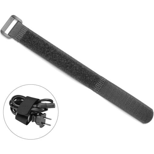 New 10Pcs Nylon Phone Cable Ties Reusable Hook Loop Sticky Strap Fastener Organizer