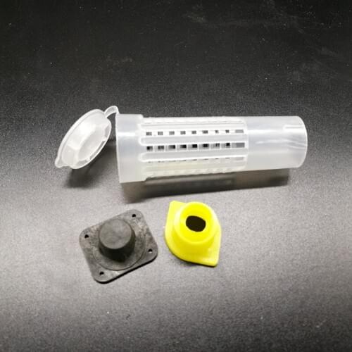 20 Pcs Beekeeping Tools Fertility King Pedestal Guard Longwall Shield Queen Cage Cover