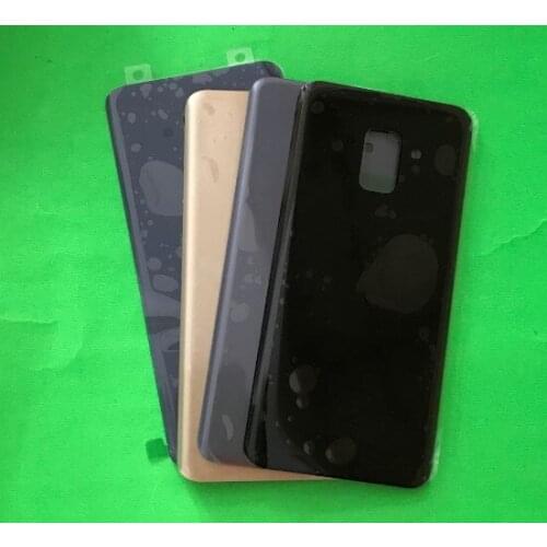 30Pcs/lot Back Glass For Samsung Galaxy A8 2018 A530F / A8+ Plus A730F A730DS Battery Cover Rear Door Housing Case Replacement