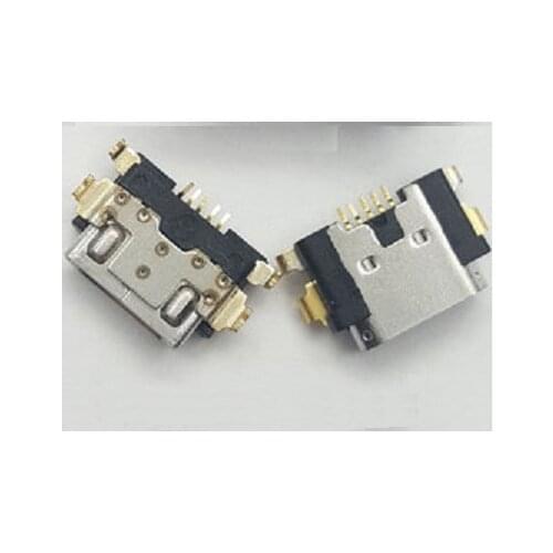 50pcs Mini Micro USB Charging Port Charger Connector USB charging Dock Jack Replacement For ZTE B2015 blade v6 plus