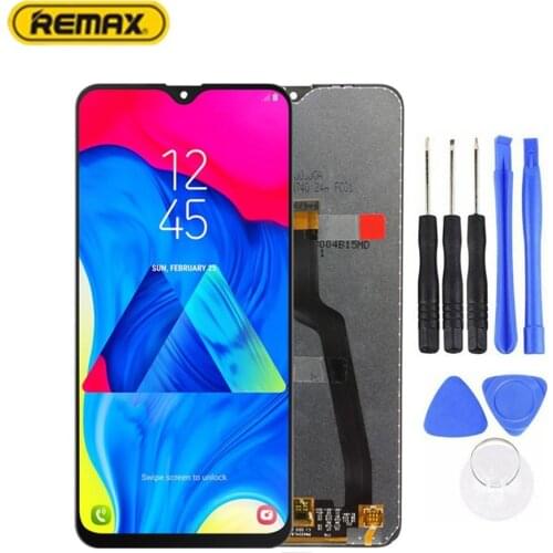 Tested AMOLED For Samsung Galaxy M10 2019 SM-M105/105F LCD Display Screen Touch Digitizer Assembly with a set of assembling tool
