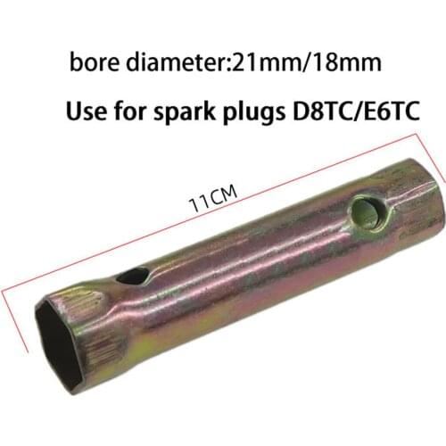 Workshop tool motorcycle spark plug socket wrench disassembly spark plug tool for D8TC E6TC spark plug