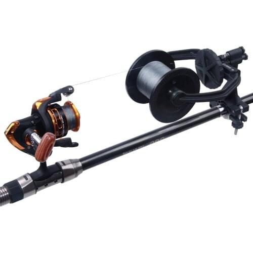 Fishing Line Spooler Winder Portable Reel Spool Spooling Station System Spinning / Baitcasting Fishing Reel Line Fishing Tools