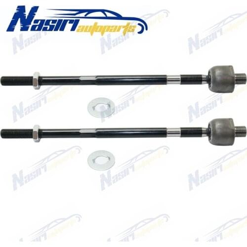 Pair of Front Inner Tie Rod Left or Right For 03-06 Mitsubishi Outlander 4422A079 4422A057 MR403100 EV800355