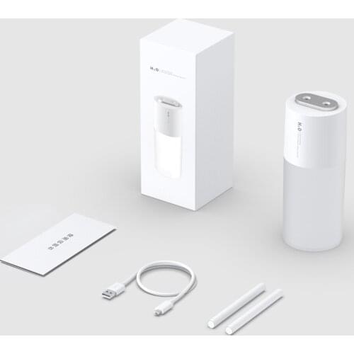 Portable Aroma Essential Oil Diffuser 400mL Double Nozzle Air Humidifier USB Home Fragrance Diffuser Bedroom With Night Light