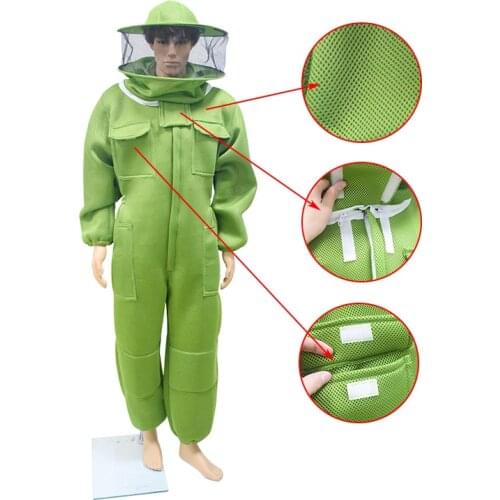 Professional Grade Preferred 3D Air Cotton Fabric Bee Suits Beekeeper Suits Beekeeping Suits