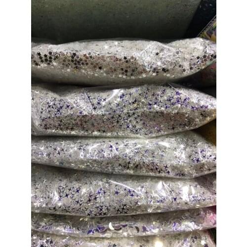 Transparent AB White Color Loose Sequins Paillette Sewing For Crafts Scrapbooking Navidad Ornaments