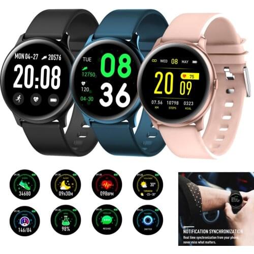 Women Girls Luxury Fashion Smart Watch Sleep Heart Rate Monitor Bluetooth Wrist Watches For Women Men Smartphones iOS Android