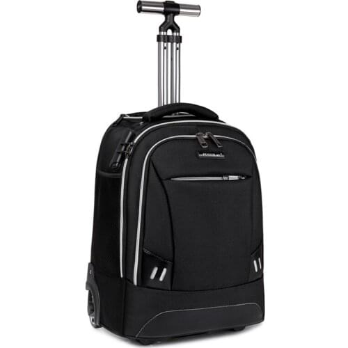 2 Wheels Rolling backpack School Bags for Kids boy Backpacks On wheels Brand Design Teenagers Rolling luggage Bag mochilas para