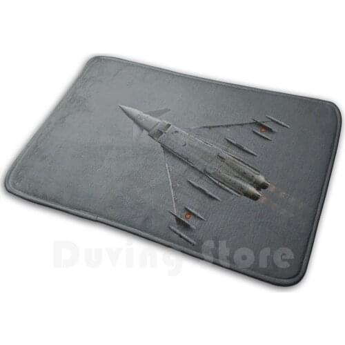 Make Some Noise Mat Rug Carpet Anti-Slip Floor Mats Bedroom Typhoon Eurofighter Jet Spanish Air Force Military Aviation Airshow