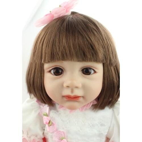 60cm Silicone Dolls Reborn Baby Alive Fake Baby Doll Best Toys for Children Girls Christmas Birthday New Year Gift