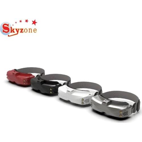 SKYZONE SKY04X V2 OLED 5.8GHz 48CH Steadyview Receiver 1280X960 Drone toys w/ Head Tracker Fan FPV Goggles For RC Drone Parts