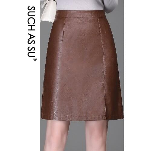 SUCH AS SU Women's Midi Skirts