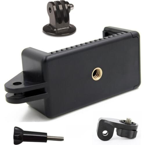 Universal Smartphone Holder with Standard Mount Attachment, Tripod Adapter, Screw Adapter, Screw. Connect Your Phone to Any Popu