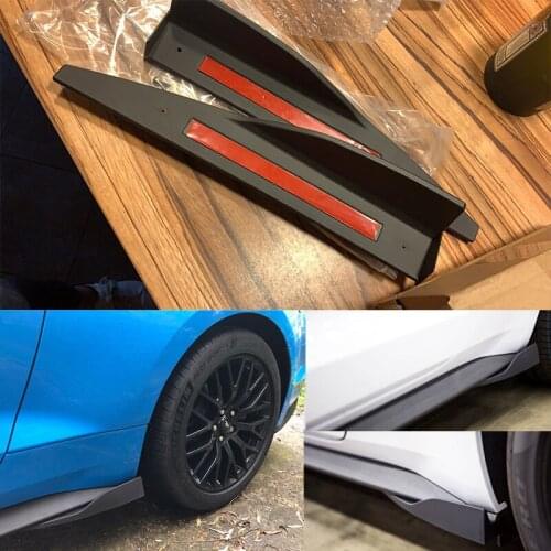 Bumper Guard Protect Scratch Front Rear Corner Molding For Mustang ROUSH 2015