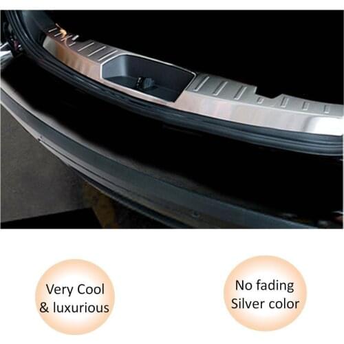 For Ford Explorer 2011- 2018 Steel Inner Rear Bumper Protector Plate Guard Cover