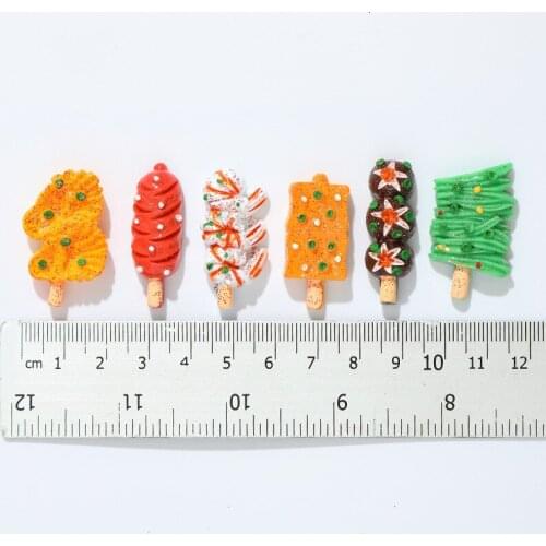 10 PCS Imitation Resin Barbecue Food Diy Handmade Accessories For Jewelry Making