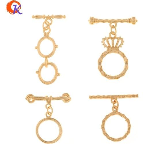 Cordial Design 30Pcs Jewelry Accessories/OT Clasps/Connectors/Genuine Gold Plating/Hand Made/Bracelet Findings/DIY Making