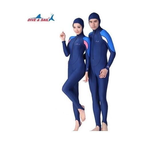 Free Shipping Neoprene Scuba Diving Suit One-Piece Swimwear WithPaded WetSuits Diving Rashguard Cloth Sport Surfing Bathing Suit