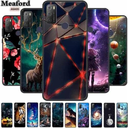 Case For Alcatel 1S 2021 Bumper Silicone TPU Soft Phone Case Cover For Alcatel 1S 1 S 2020 Case 1 SE 2020 Protective Coque Funda
