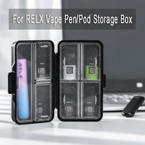 Case For RELX Infinity / Essential SNOWPLUS Pods Storage Box Protective Shell For RELX Classic Box SP2 Pod Storage bin