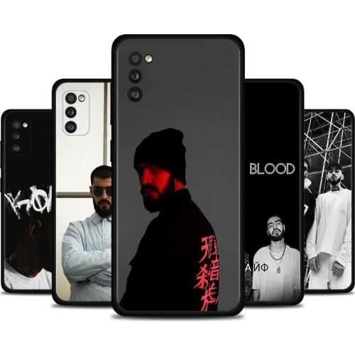 Miyagi & Andy Panda Cover For Samsung A51 A71 A91 A72 A52 A42 A41 A32 A31 A21s A21 A12 A11 A02s A02 A01 TPU Case Black Caso