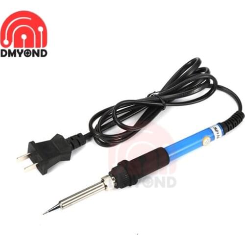 US/EU Plug Electric Soldering Iron AC110V 220V 60W Welding Solder Rework Station Heat Pencil Repair Tools Adjustable Temperature