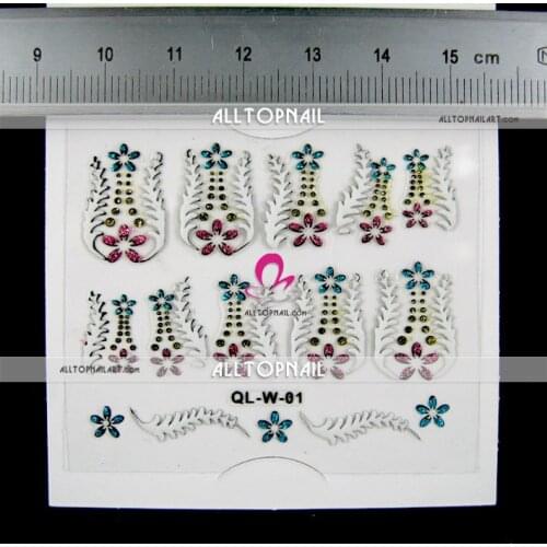 French Style 3D Nail Art Stickers 240 sheets/lot 20-24 Mixed designs -FREE SHIPPING