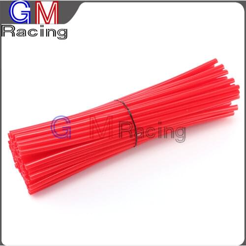 Motorcycle Spoke Skins Wheel Rim Wrap Tubes Cover For HONDA CR80R CR85R CR125R CR250R CRF150R CRF250R CRF250X CRF450R CRF450X