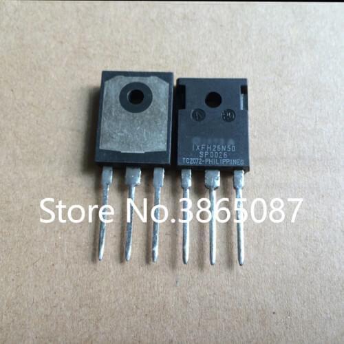 IXFH26N50 26N50Q OR FP26N50 FP26N50A OR IXFH26N50P ORIGINAL NEW TO-247 26A 500V POWER MOSFET TRANSISTOR MOS FET TUBE 20PCS/LOT