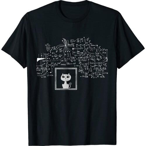 Schrodingers Cat in a Box Funny Science Nerd Physics T-Shirt