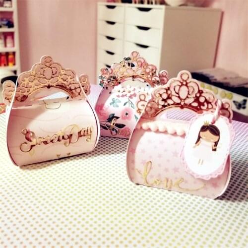 Wedding crown box purse Metal Cutting Dies for DIY Scrapbooking Album Paper Cards Decorative Crafts Embossing Die Cuts