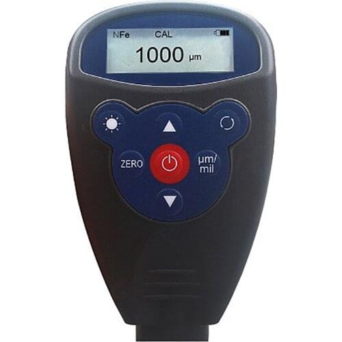 Car Vehicle Painting Thickness Width Measuring Meter Digital Coating Thickness Gauge With Measuring F-type probe NF-type probe