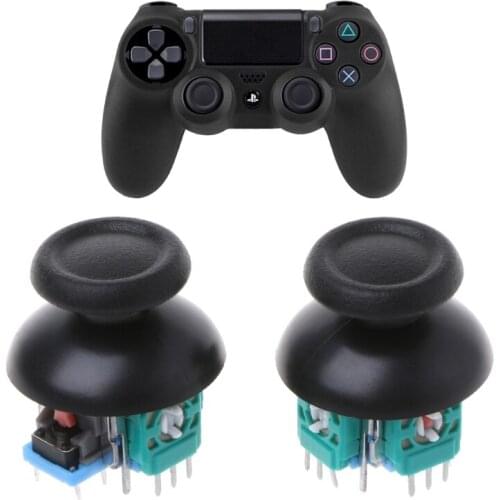 2 Pcs Joystick Axis Analog Sensor Module Thumbstick For PS4 Pro Slim Controller