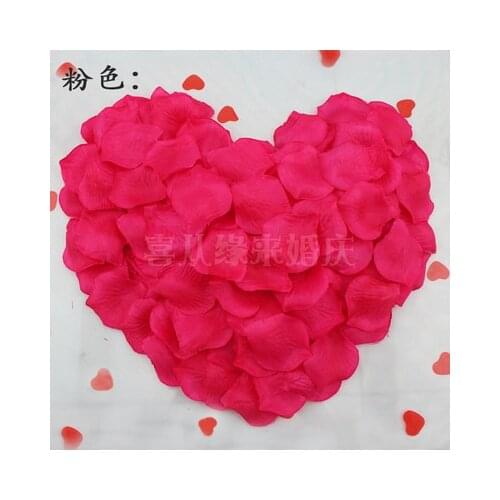 500 pcs/lot) 2015 Good quality wedding decoration artificial flower petals silk rose petals